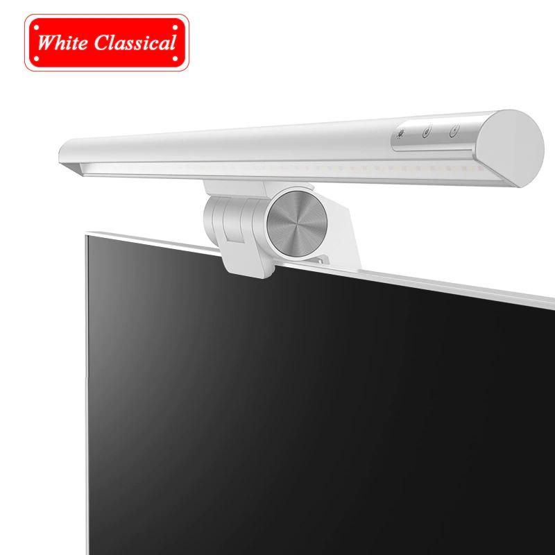 Black LED Screenbar Desk Lamp for Monitor - Eye-Care Reading Light