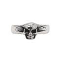 European And American Style Personalized Vintage Skull Titanium Steel Ring