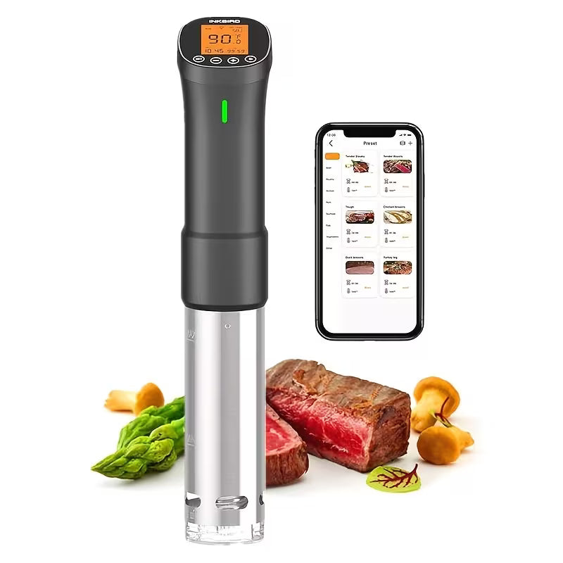 1000W WiFi Sous Vide Cooker with App Control and Timer