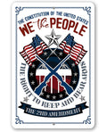 2nd Amendment - Metal Sign