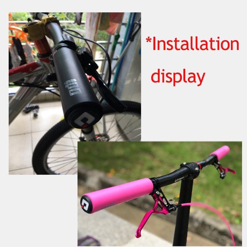 Non-Slip Bicycle Handlebar Grips, Shock Absorbing Bike Grip Set