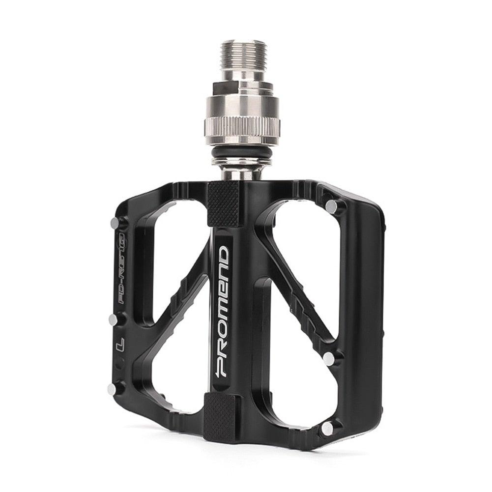 Quick Release Aluminum Alloy Mountain Bike Flat Pedals, 9/16"