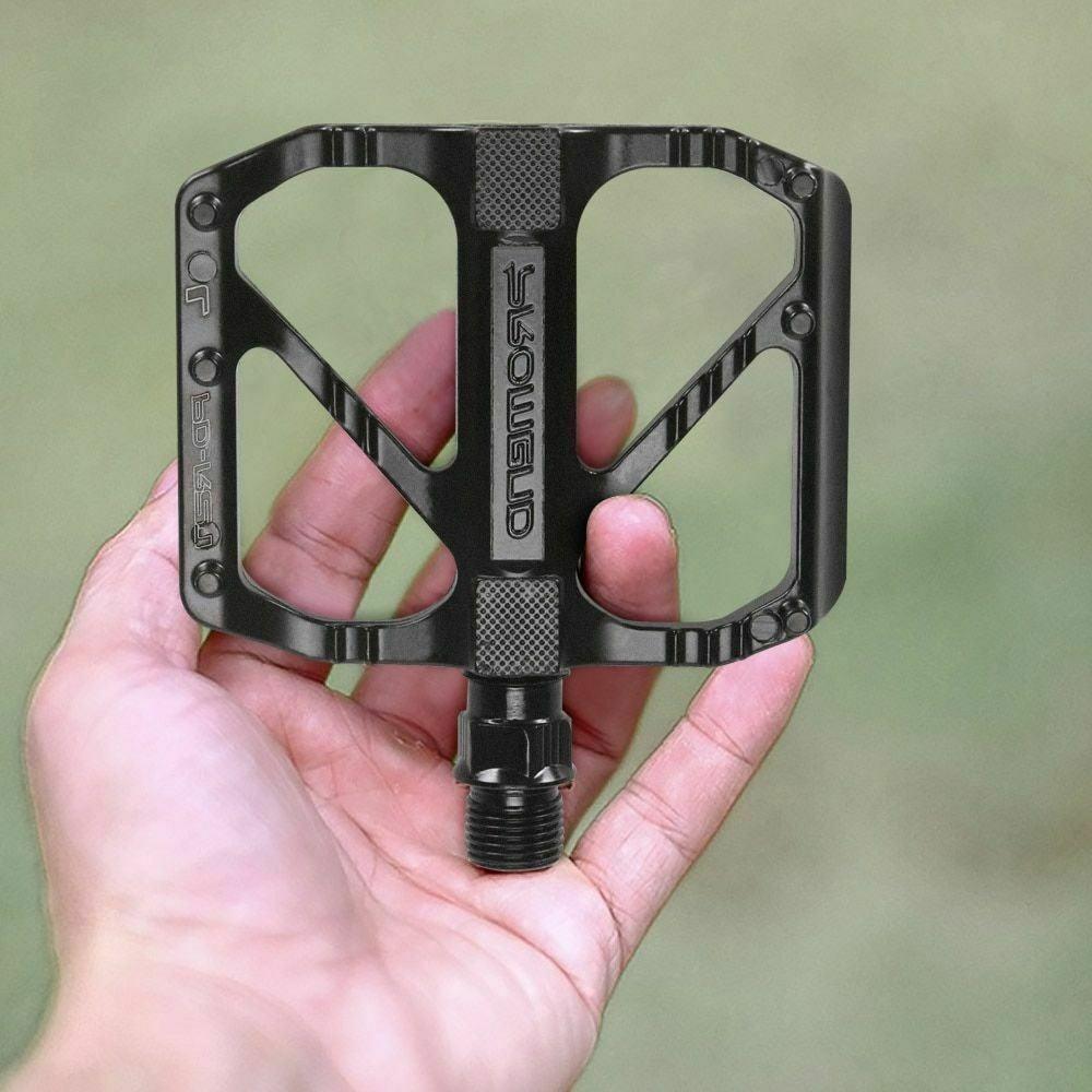 Quick Release Aluminum Alloy Mountain Bike Flat Pedals, 9/16"