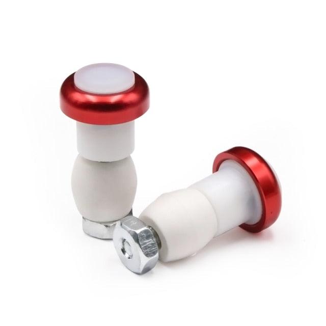 LED Handlebar End Plug Safety Warning Lights for Bicycles (2 Pack)