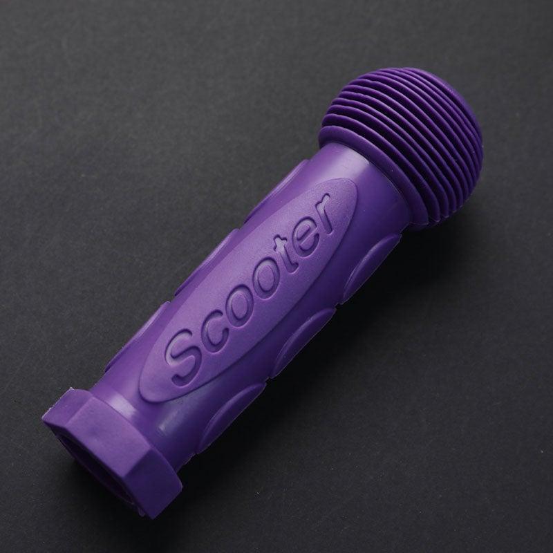 Purple Mushroom Handlebar Grips for Kids Bikes and Scooters