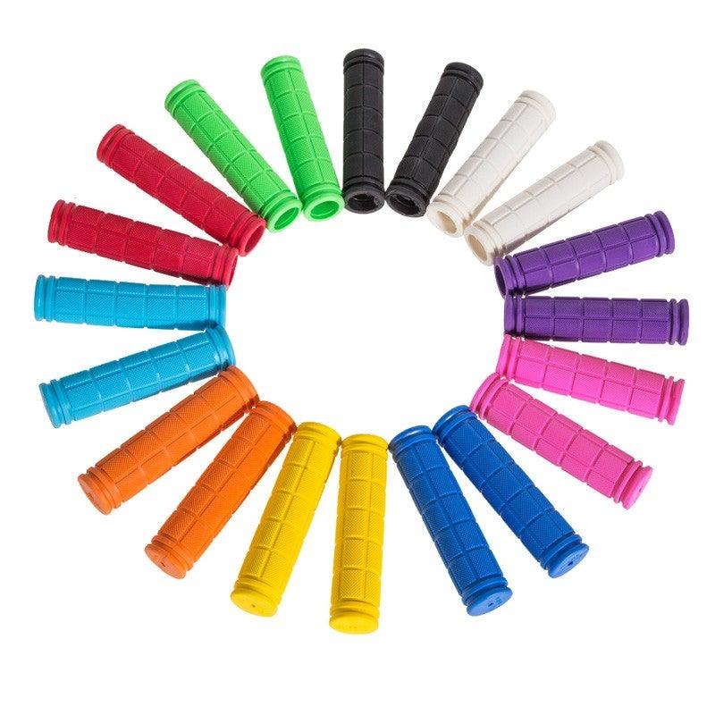 Non-Slip Rubber Bike Handlebar Grips for Mountain Road & Kids Bikes