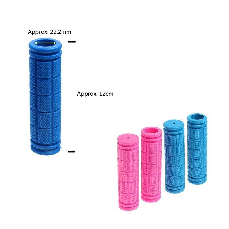 Non-Slip Rubber Bike Handlebar Grips for Mountain Road & Kids Bikes