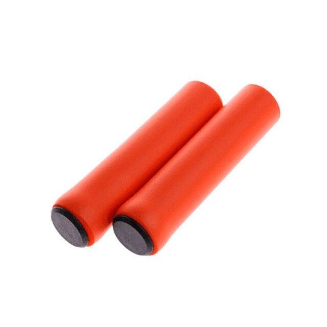 2PCS Anti-Slip Silicone Mountain Bike Handlebar Grips Shock-Absorbing