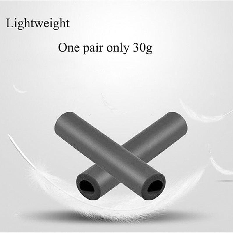 2PCS Anti-Slip Silicone Mountain Bike Handlebar Grips Shock-Absorbing