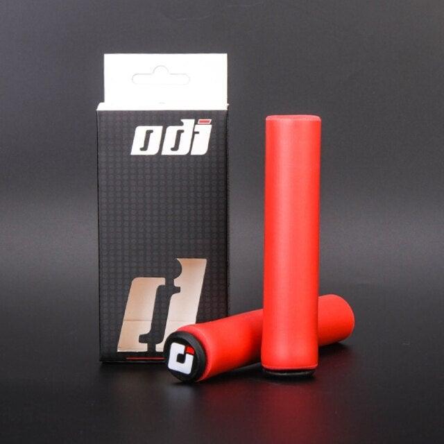 2PCS Anti-Slip Silicone Mountain Bike Handlebar Grips Shock-Absorbing