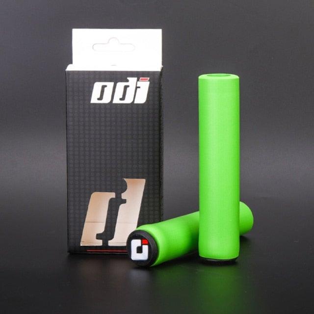 2PCS Anti-Slip Silicone Mountain Bike Handlebar Grips Shock-Absorbing