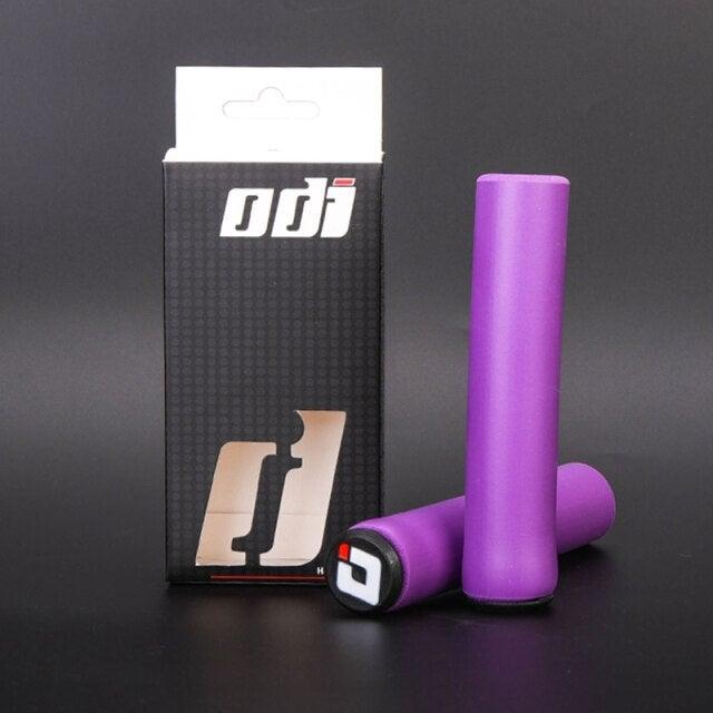 2PCS Anti-Slip Silicone Mountain Bike Handlebar Grips Shock-Absorbing