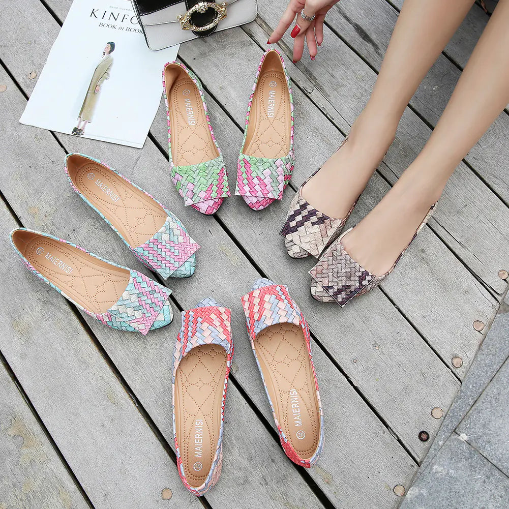 Women's Flat Shallow Mouth Shoes
