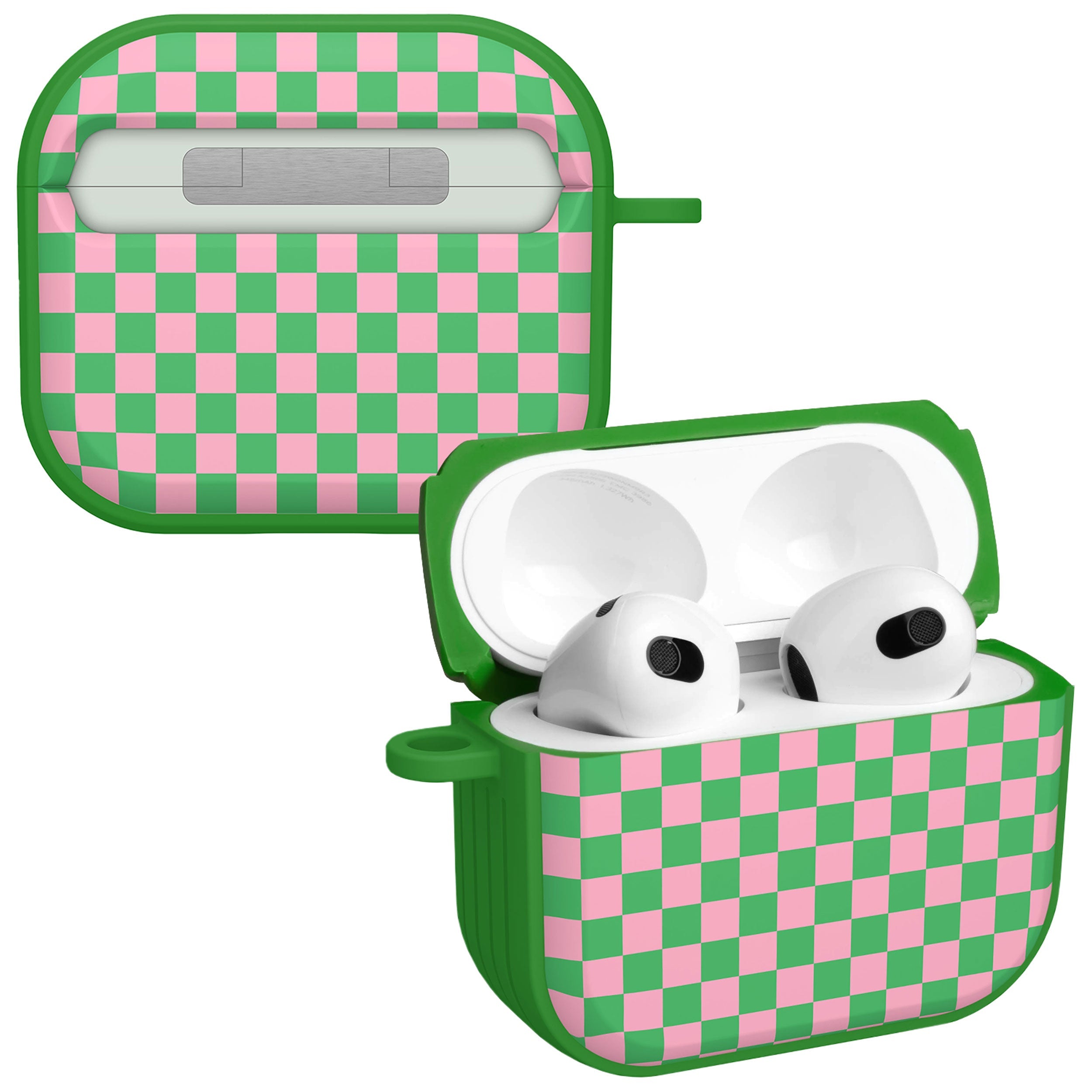 Y2K Pink Heart Pattern Case Cover for Apple AirPods Gen 3 - Image 10