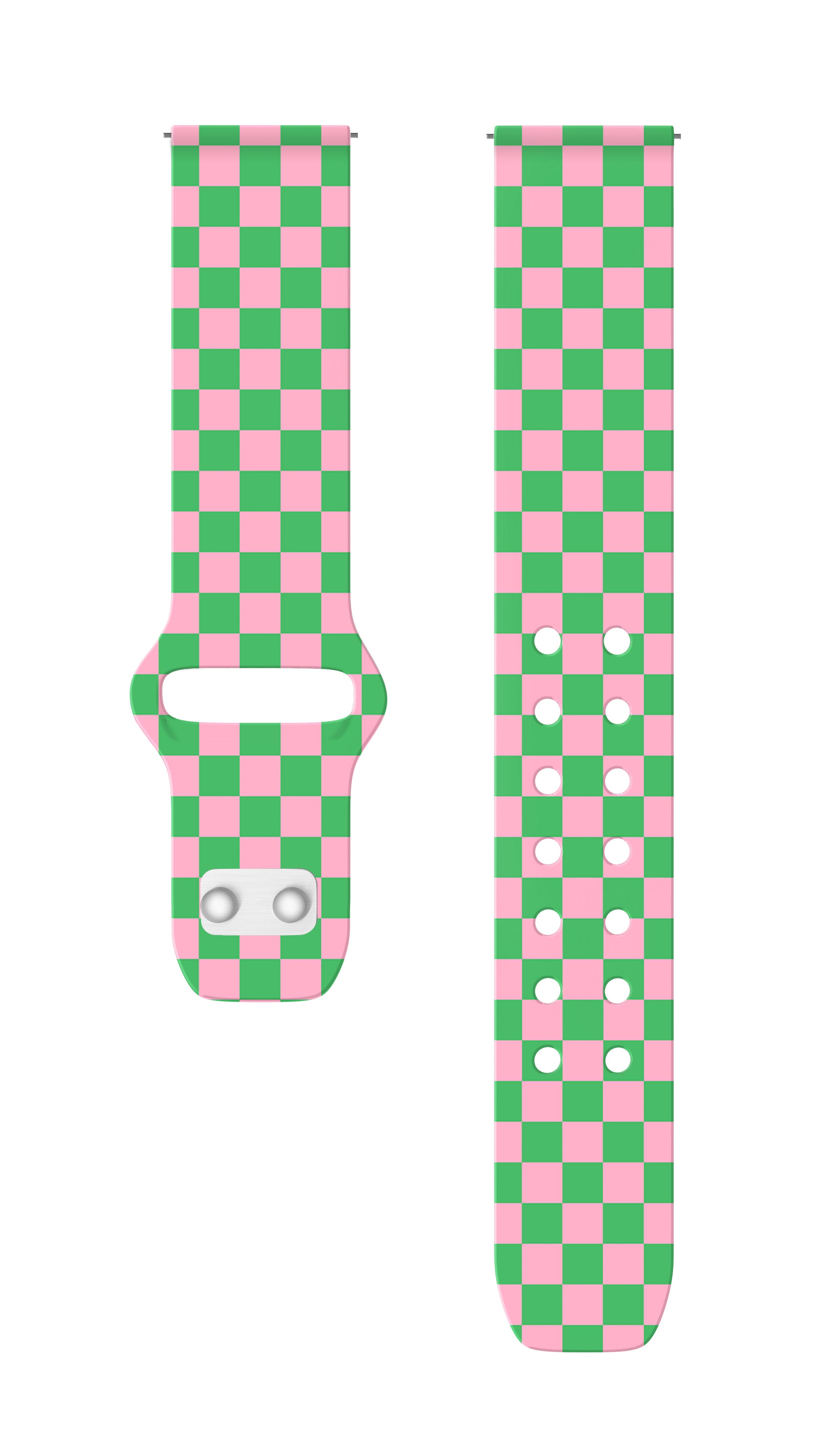Y2K Inspired 20mm Watch Band for Samsung Galaxy, Garmin & Fossil