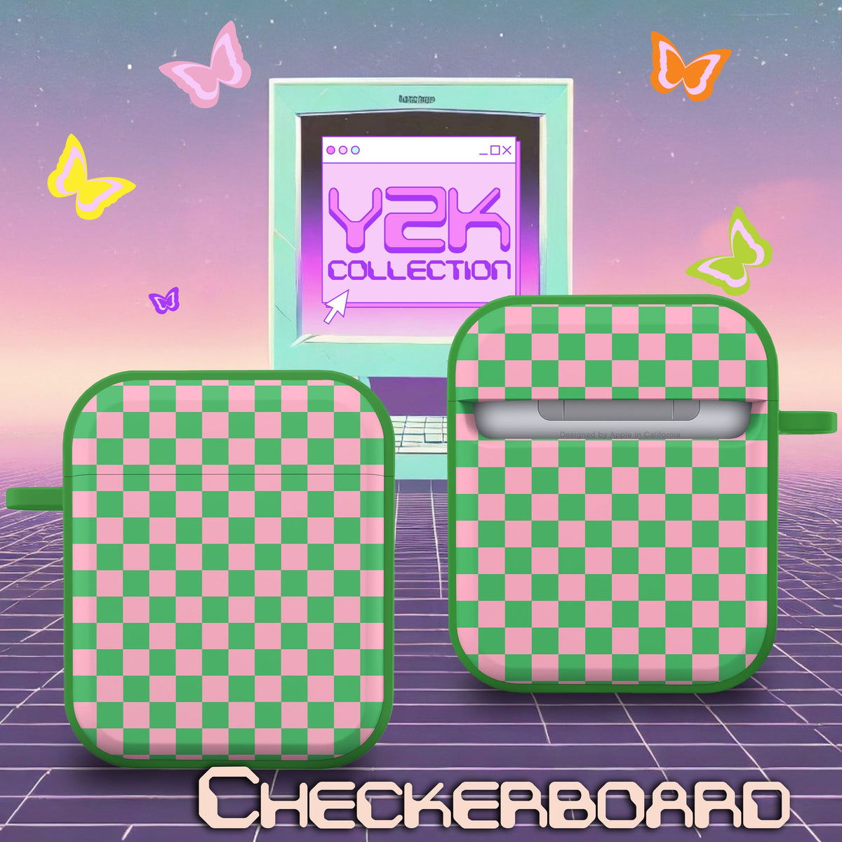 Y2K Smiley AirPods Case Gen 1 & 2 - Retro Collection