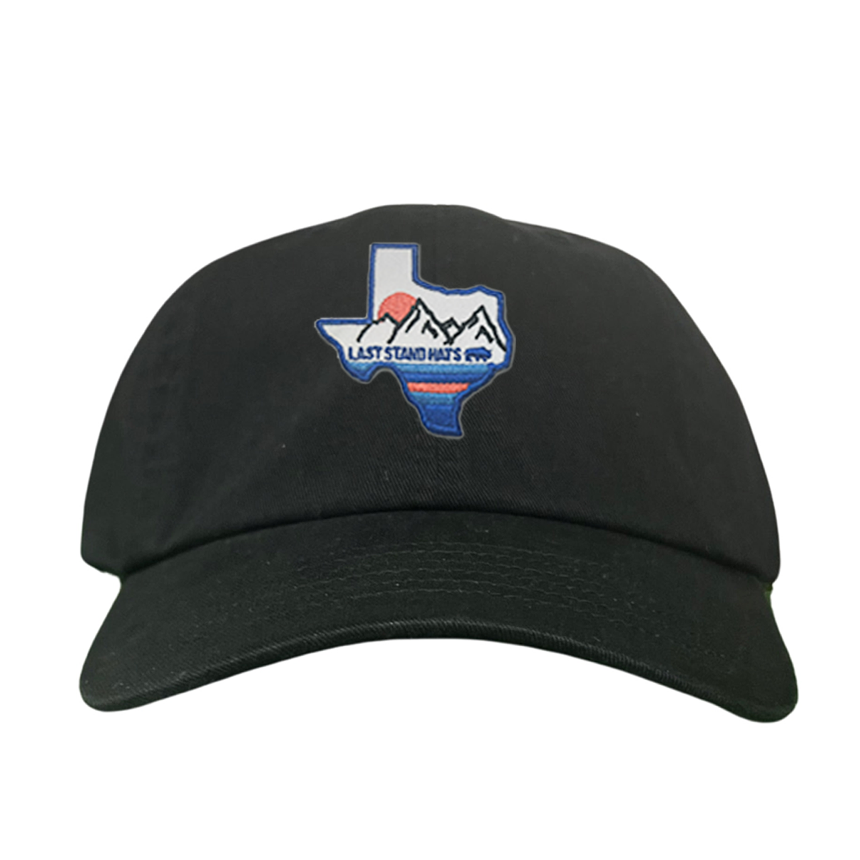 Texas Mountains Blue Graphic Hat - Classic Casual Cap