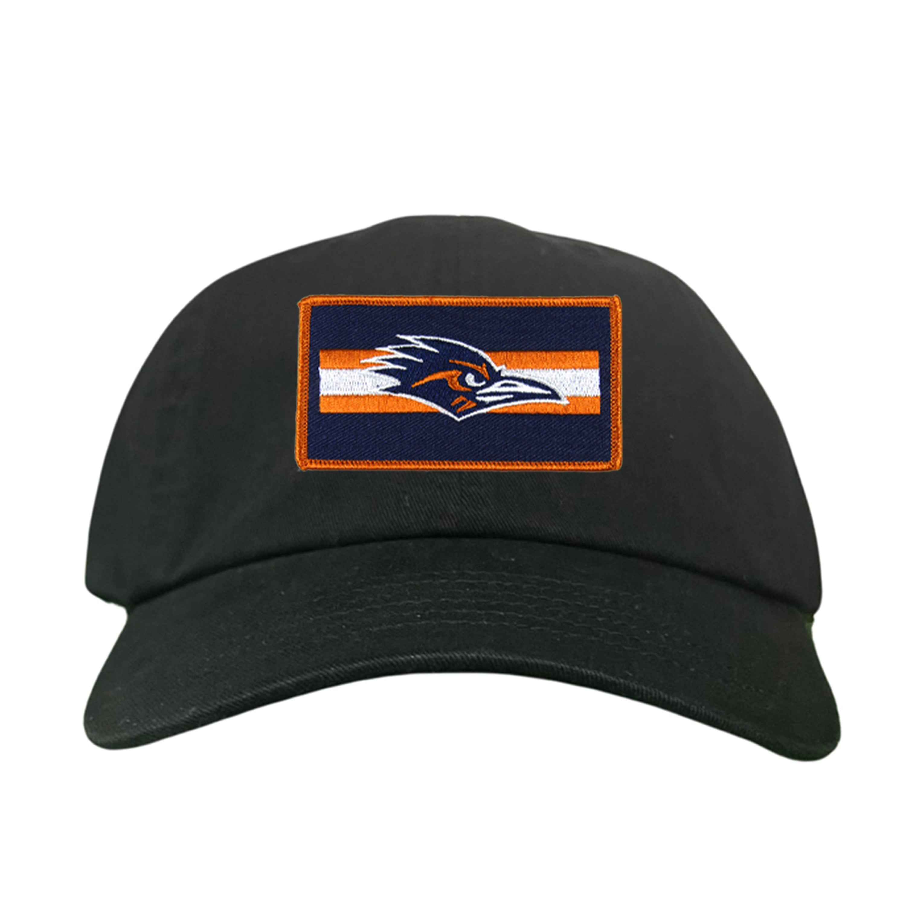 UTSA Roadrunner Rectangle Stripe Patch Hat - Blue and Orange
