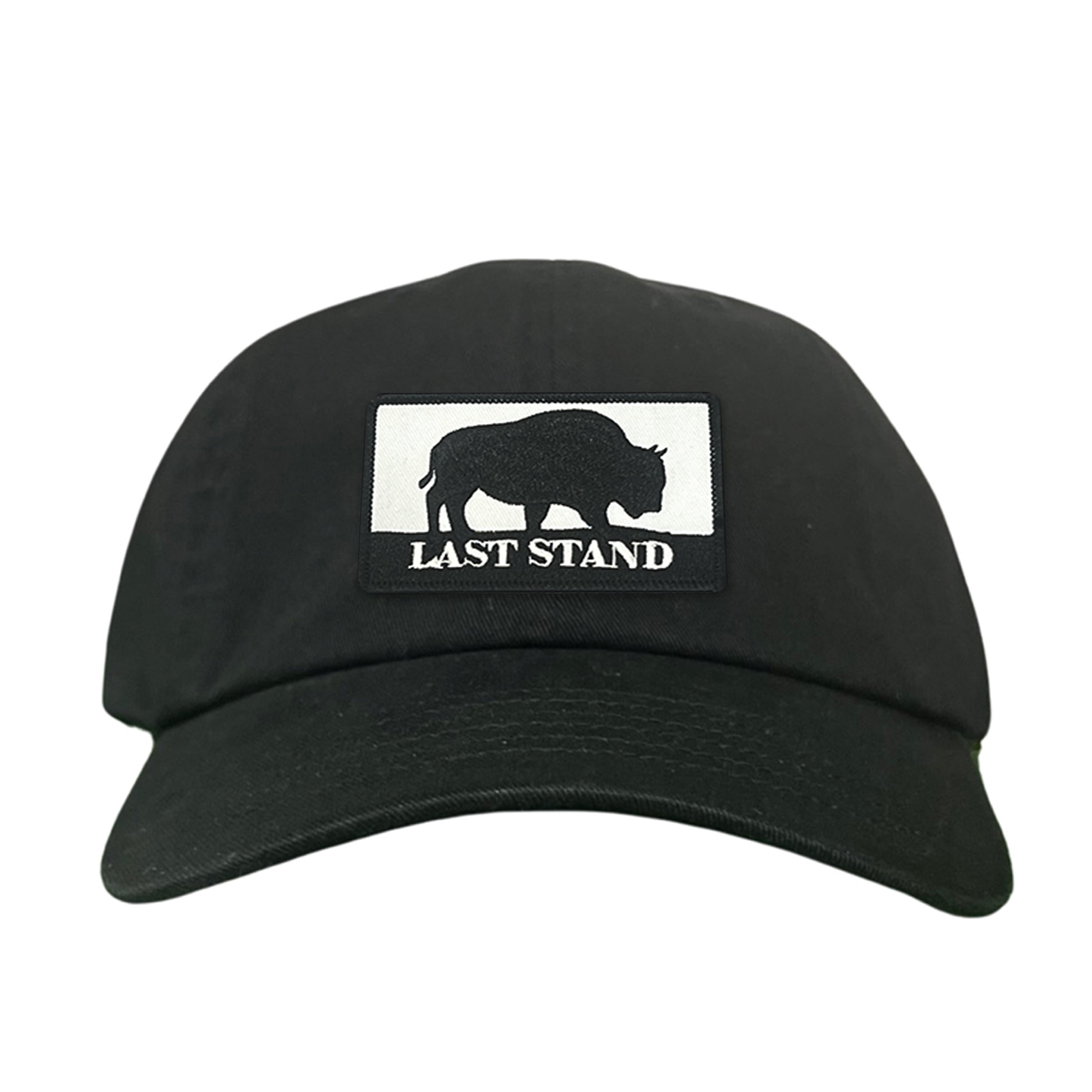Bison Graphic Curved Bill Trucker Hat Mesh Snapback Cap