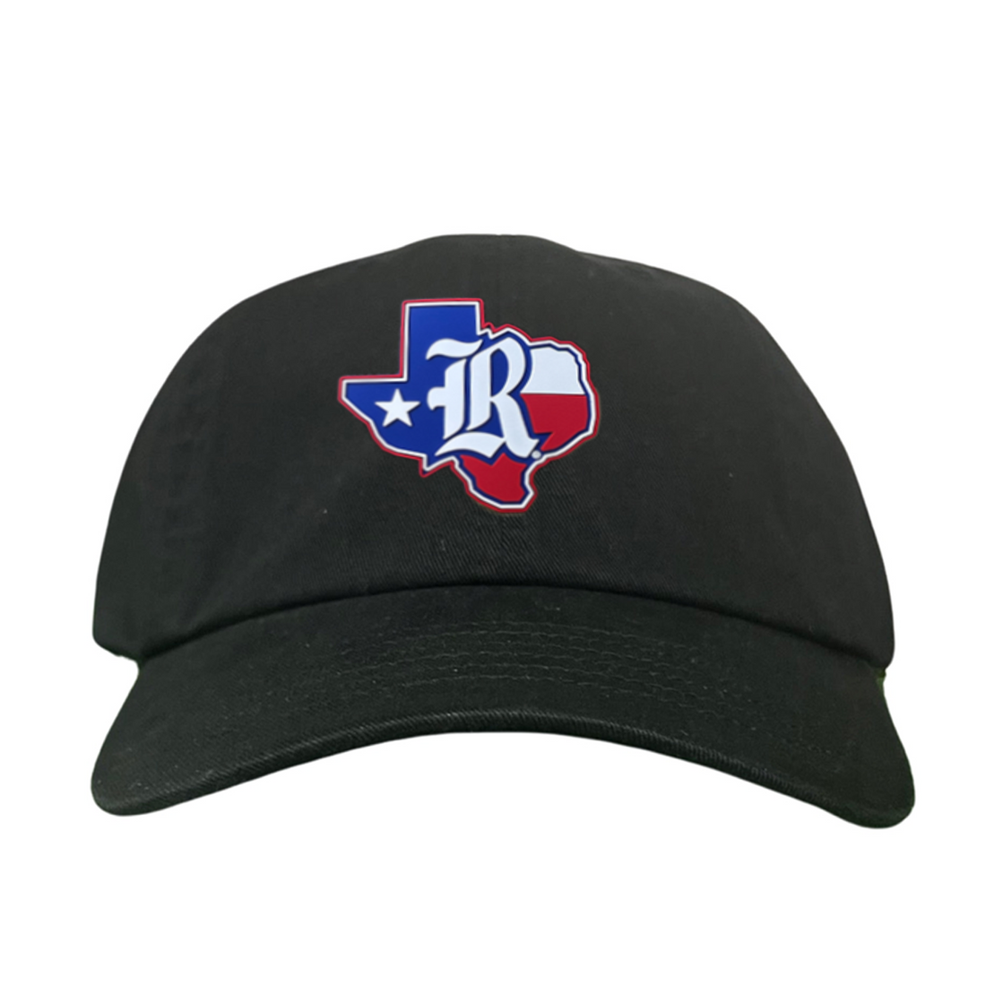 Rice University Old R Texas Flag Rubber Patch Hat