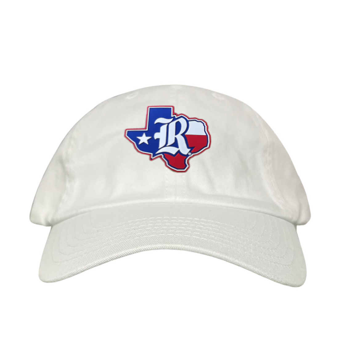 Rice University Old R Texas Flag Rubber Patch Hat