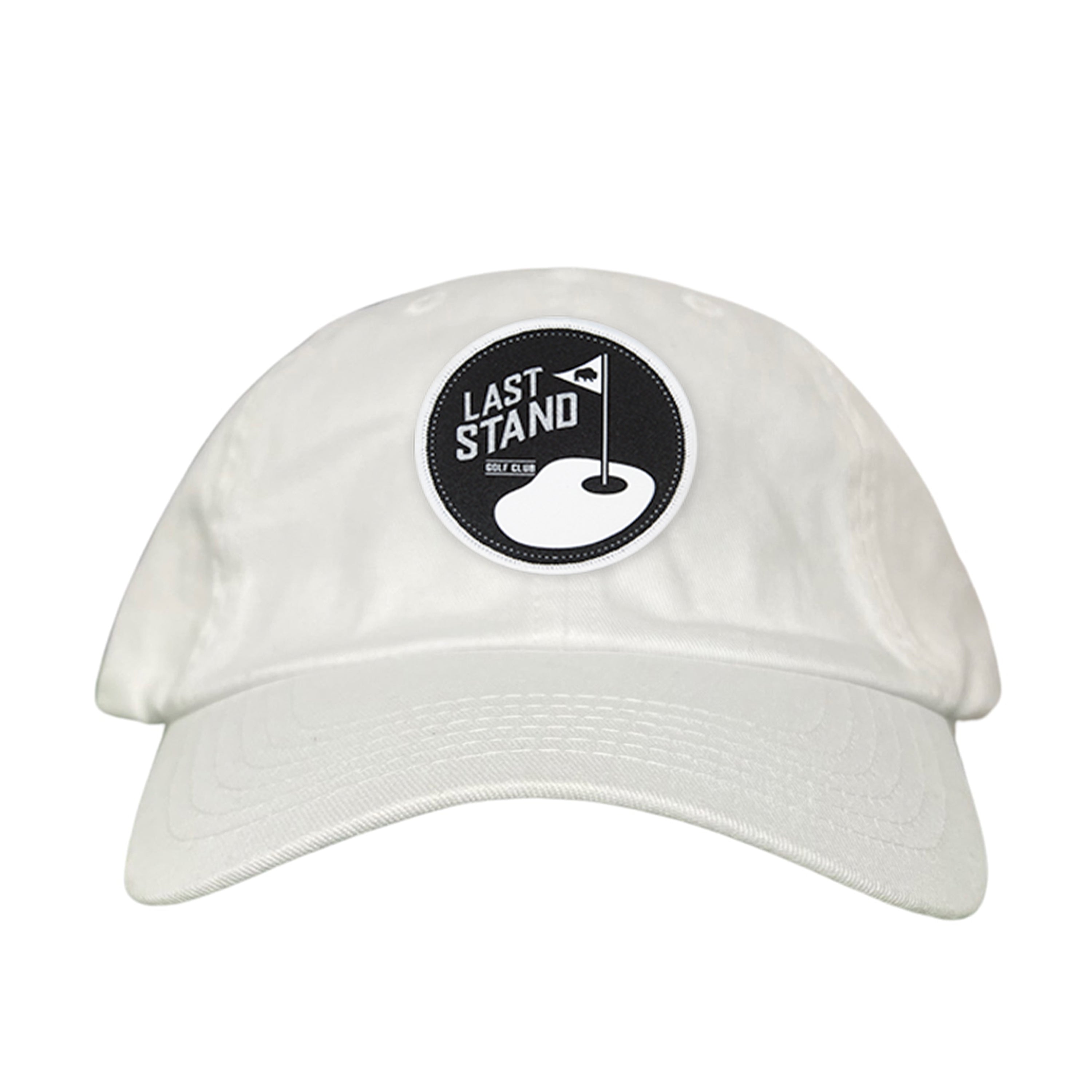 Golf Club Snapback Hat with Breathable Mesh Back and Curved Bill