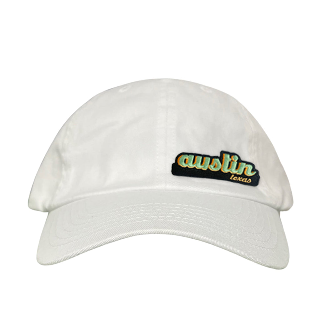 Last Stand Austin Texas Cut Out Patch Trucker Hat