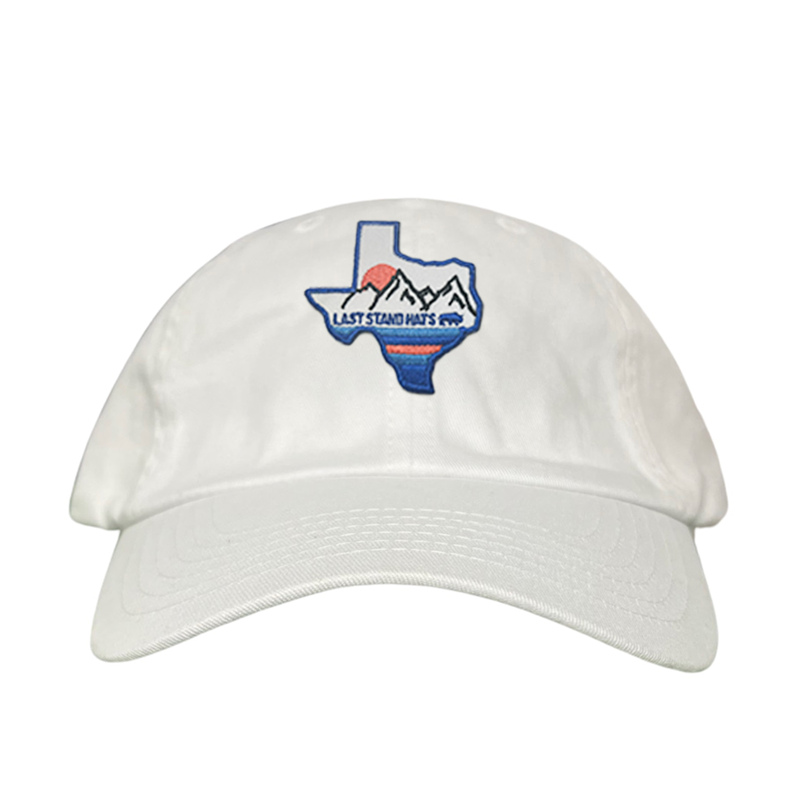 Texas Mountains Blue Graphic Hat - Classic Casual Cap