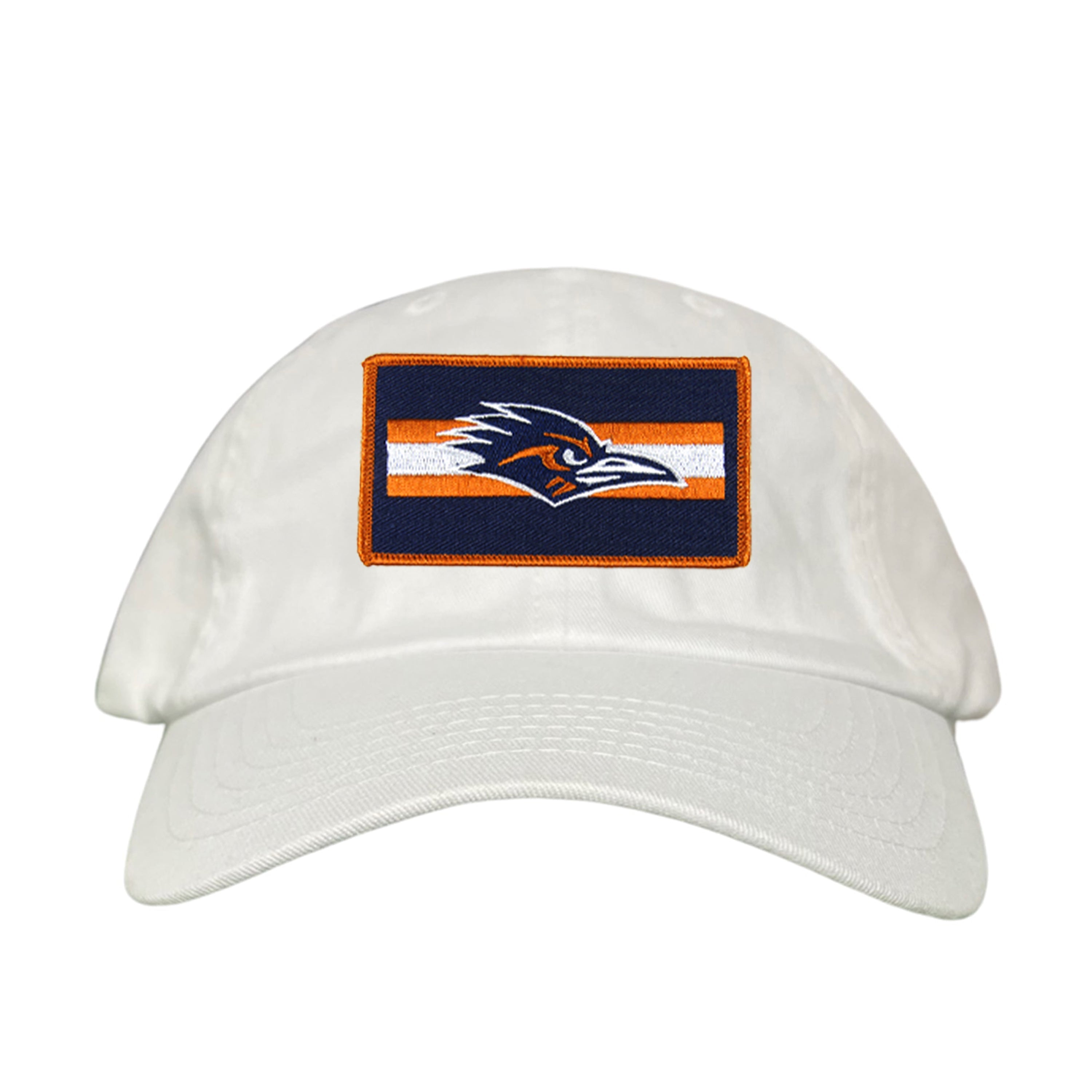 UTSA Roadrunner Rectangle Stripe Patch Hat - Blue and Orange