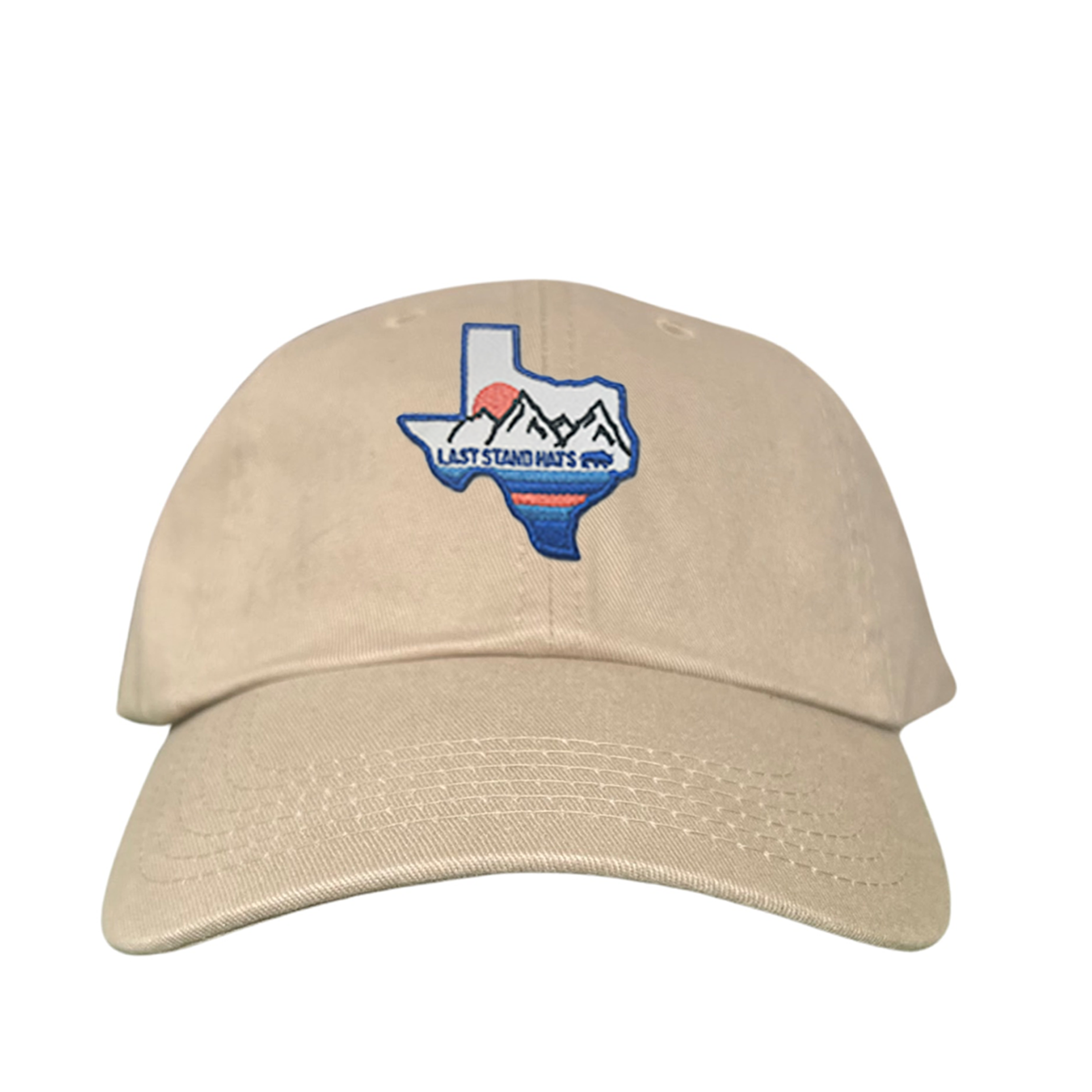 Texas Mountains Blue Graphic Hat - Classic Casual Cap