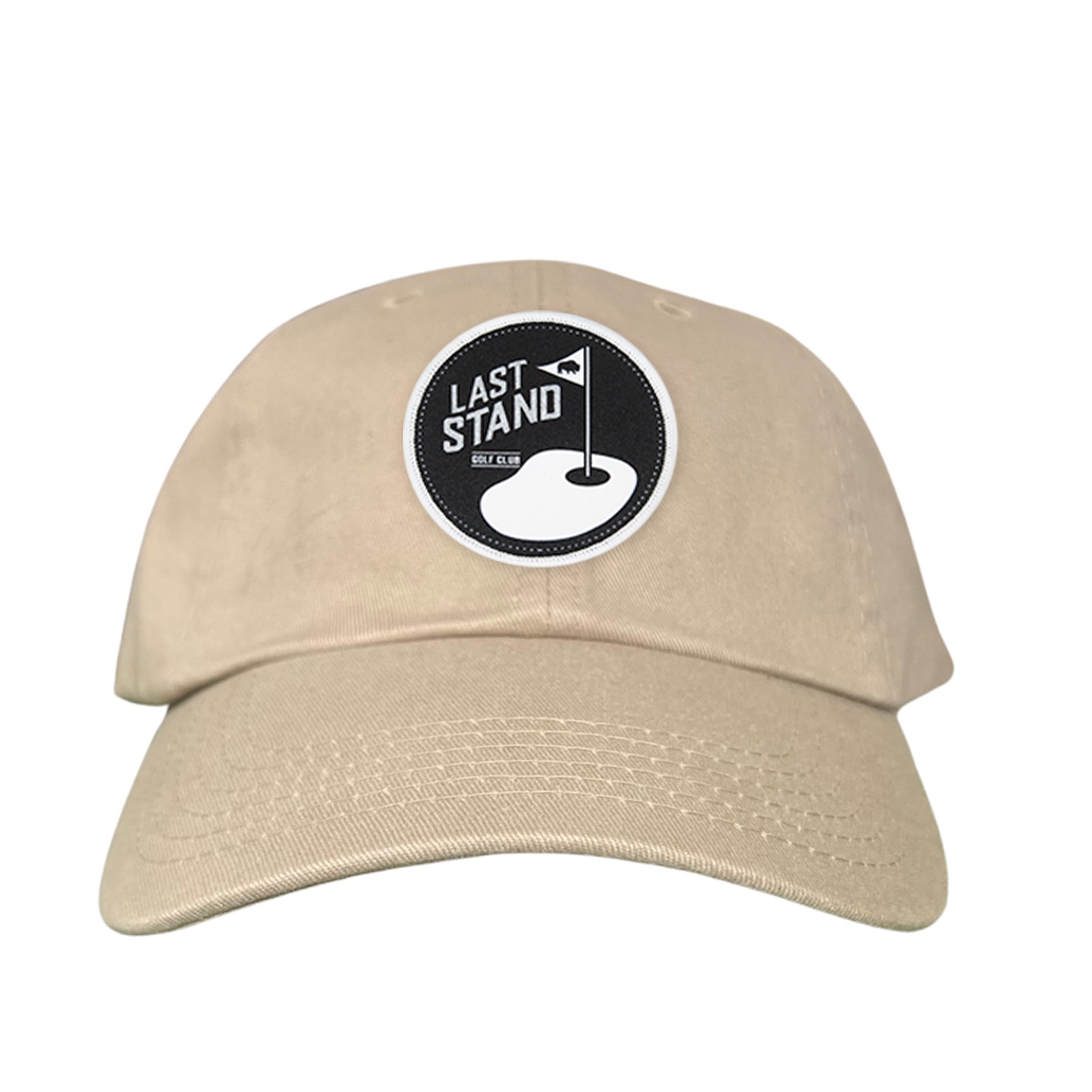 Golf Club Snapback Hat with Breathable Mesh Back and Curved Bill