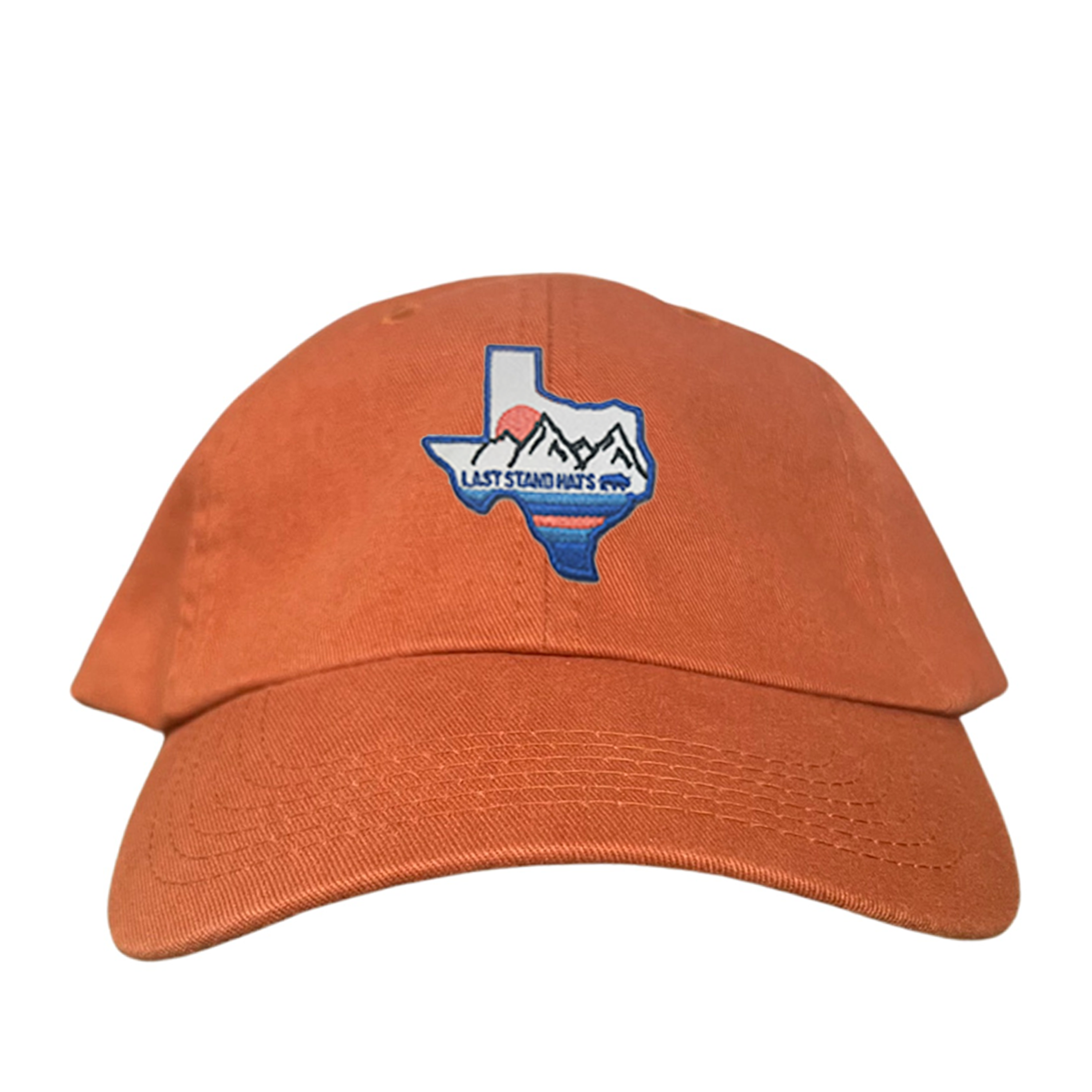 Texas Mountains Blue Graphic Hat - Classic Casual Cap