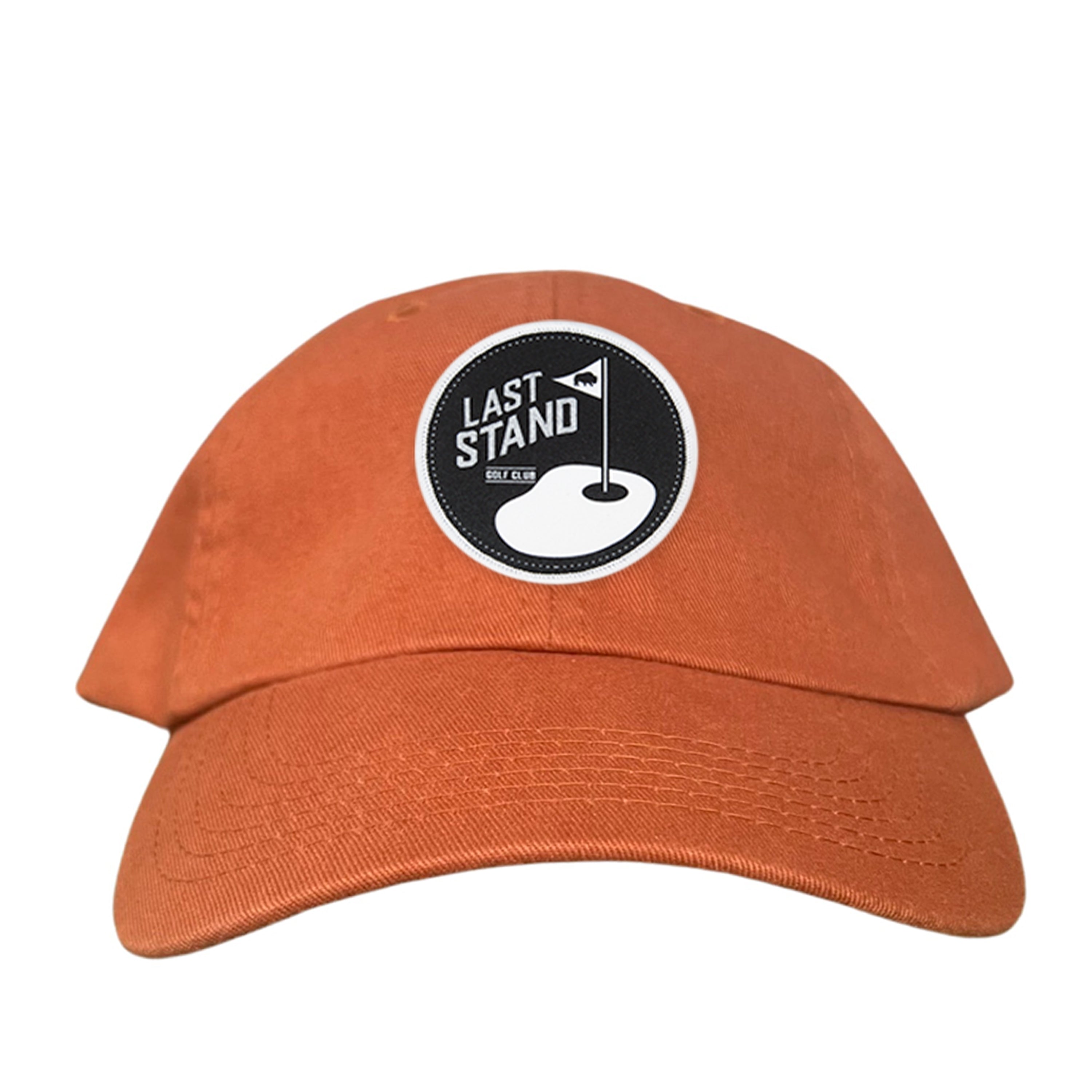 Golf Club Snapback Hat with Breathable Mesh Back and Curved Bill