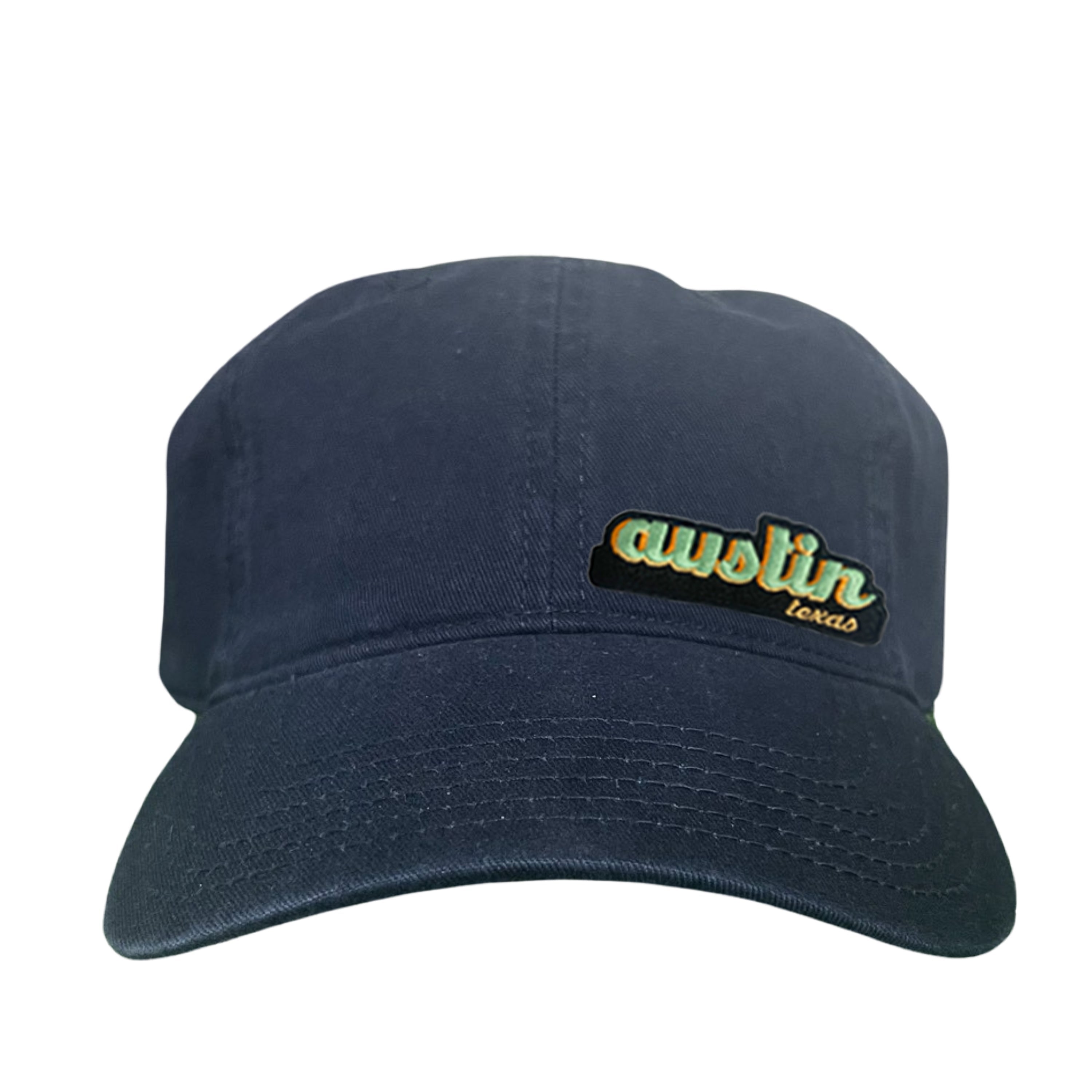 Last Stand Austin Texas Cut Out Patch Trucker Hat