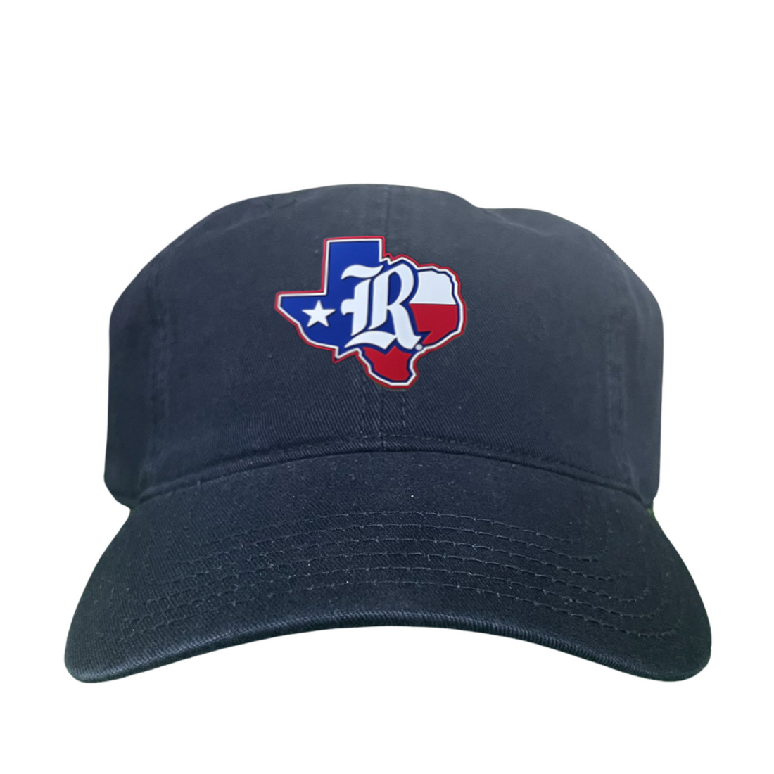 Rice University Old R Texas Flag Rubber Patch Hat
