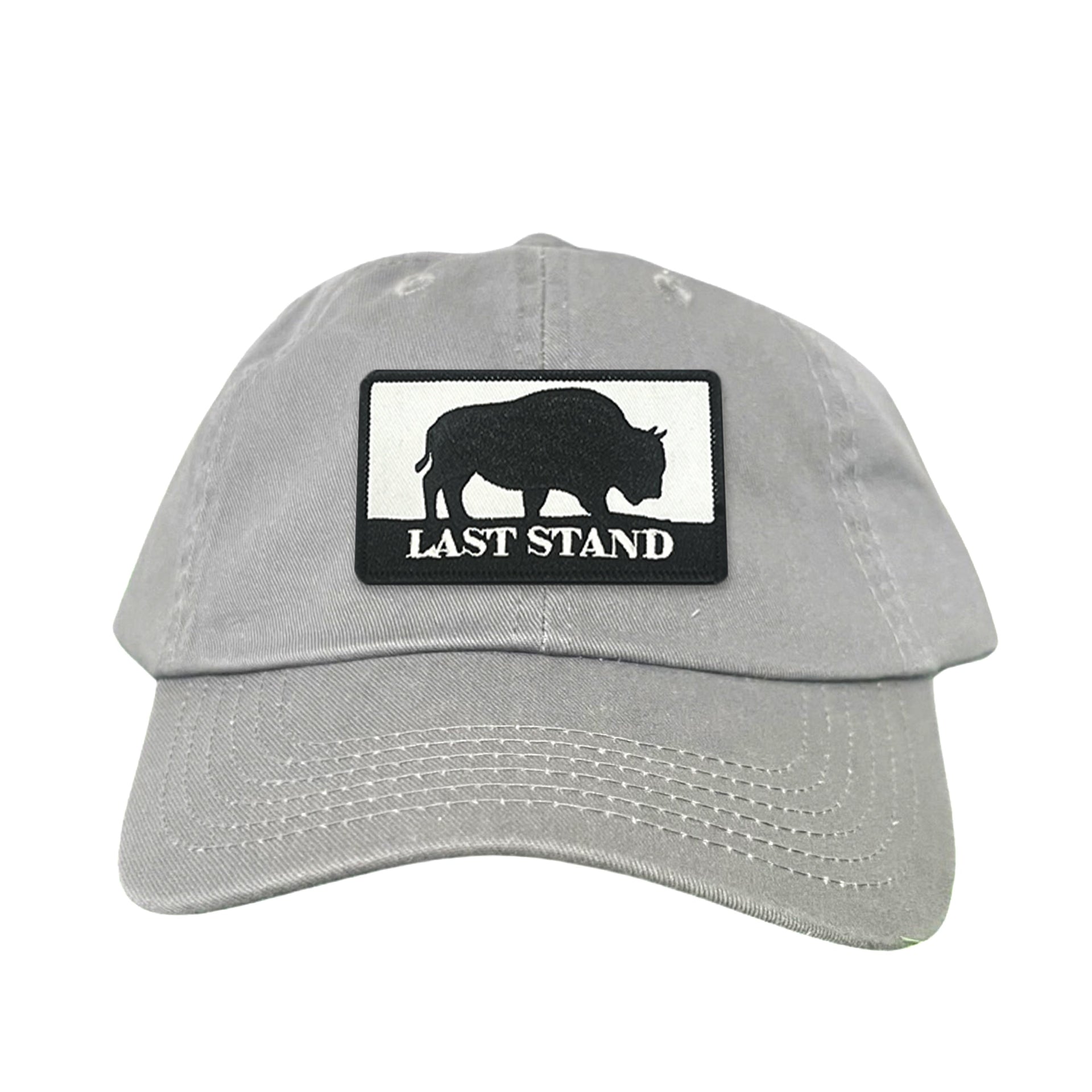 Bison Graphic Curved Bill Trucker Hat Mesh Snapback Cap