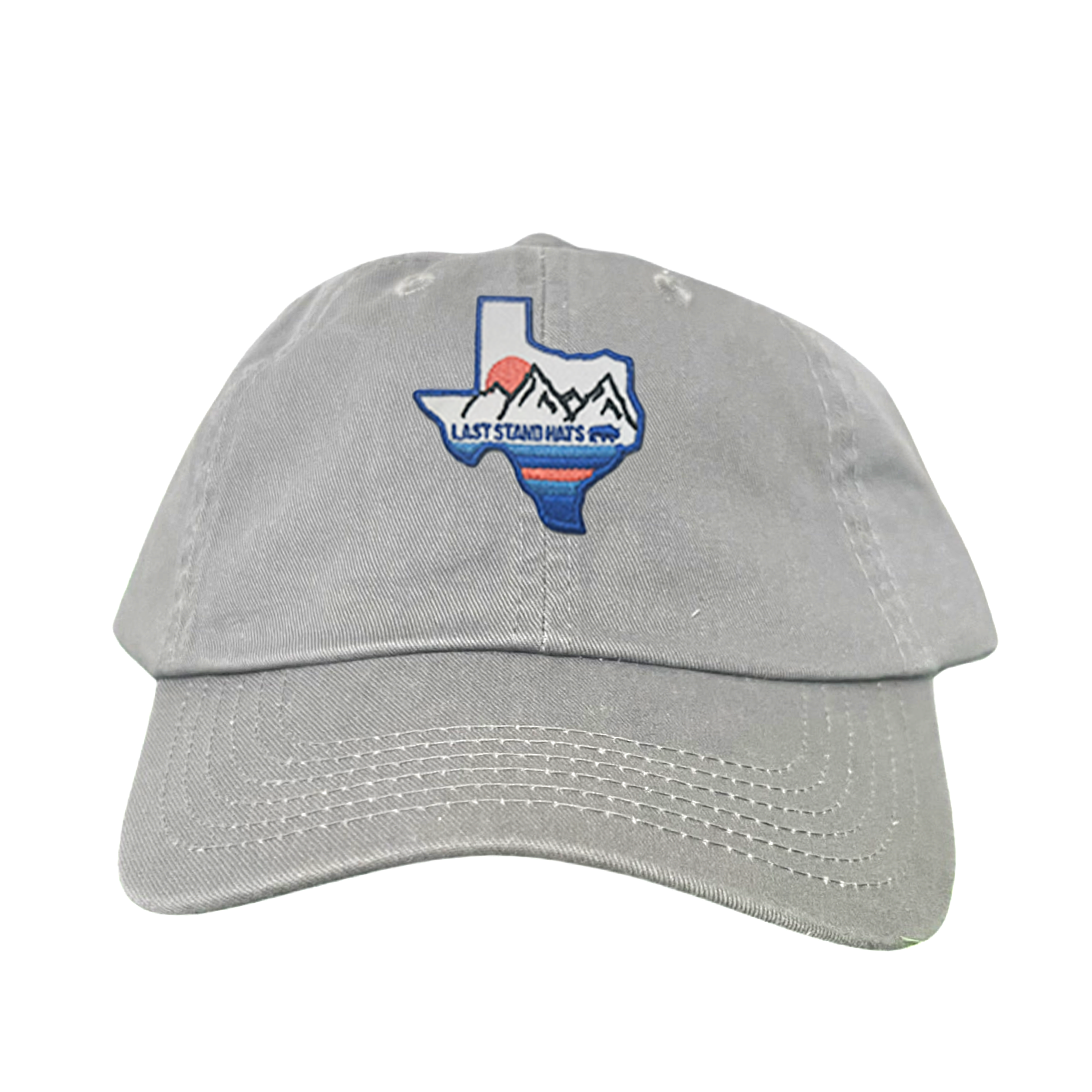 Texas Mountains Blue Graphic Hat - Classic Casual Cap