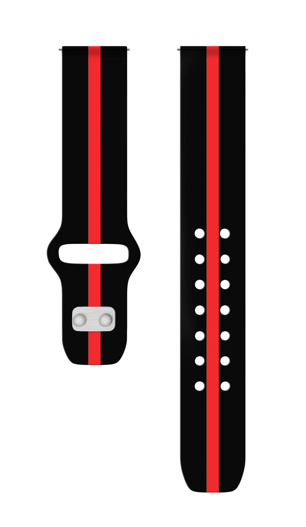 FireFighter First Responder HD  Watchband for Samsung, Garmin, Fossil, and More for Samsung, Garmin, Fossil, and More