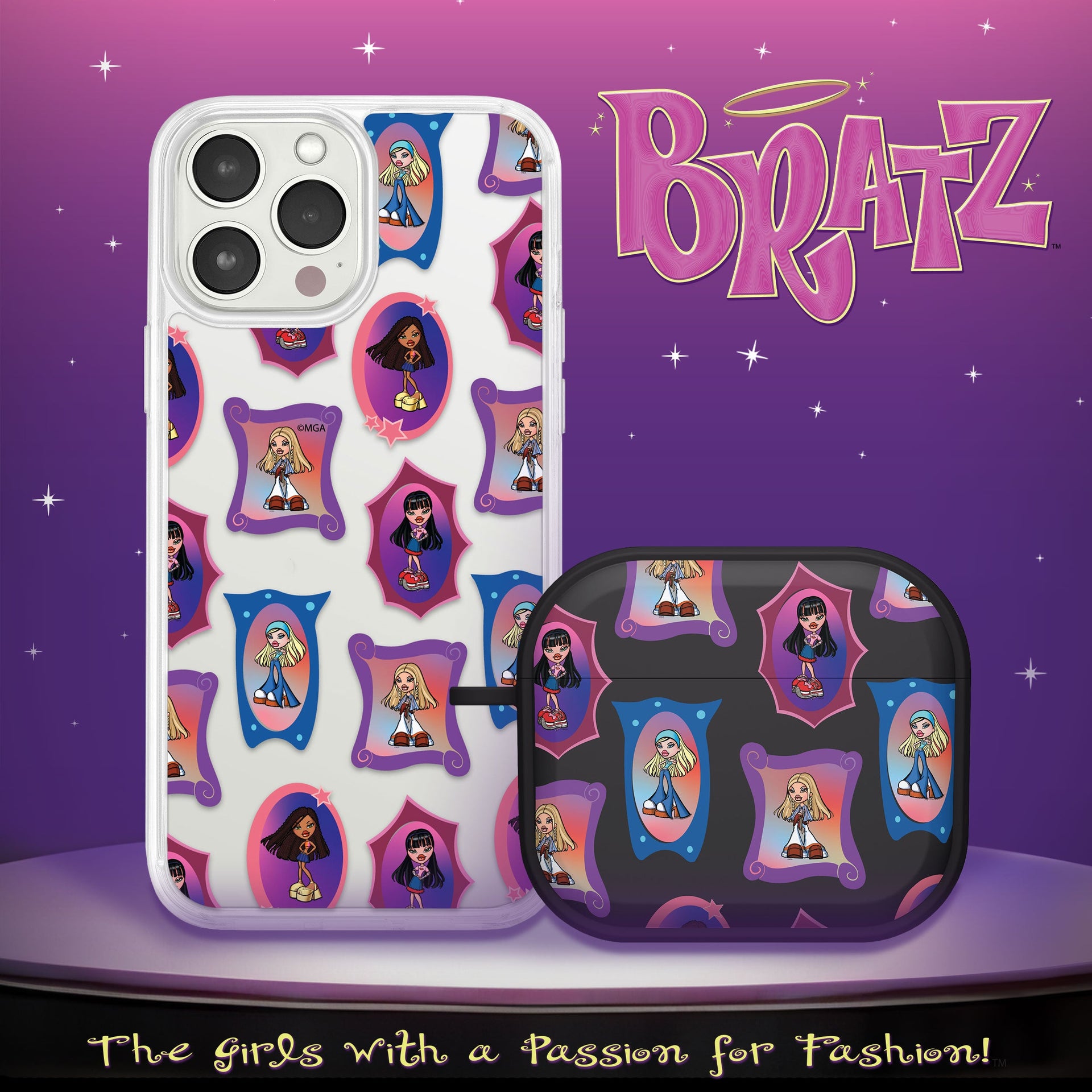 Bratz® Classic HD Apple iPhone 13 Mag-Safe Phone Case and AirPods Gen 3 Combo Package