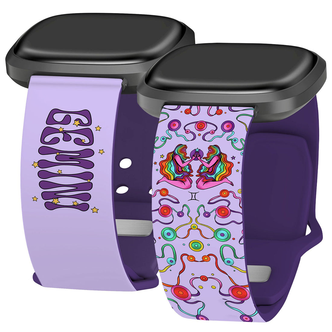 Zodiac Collection Printed Watch Band for Fitbit Versa 3 & Sense 1