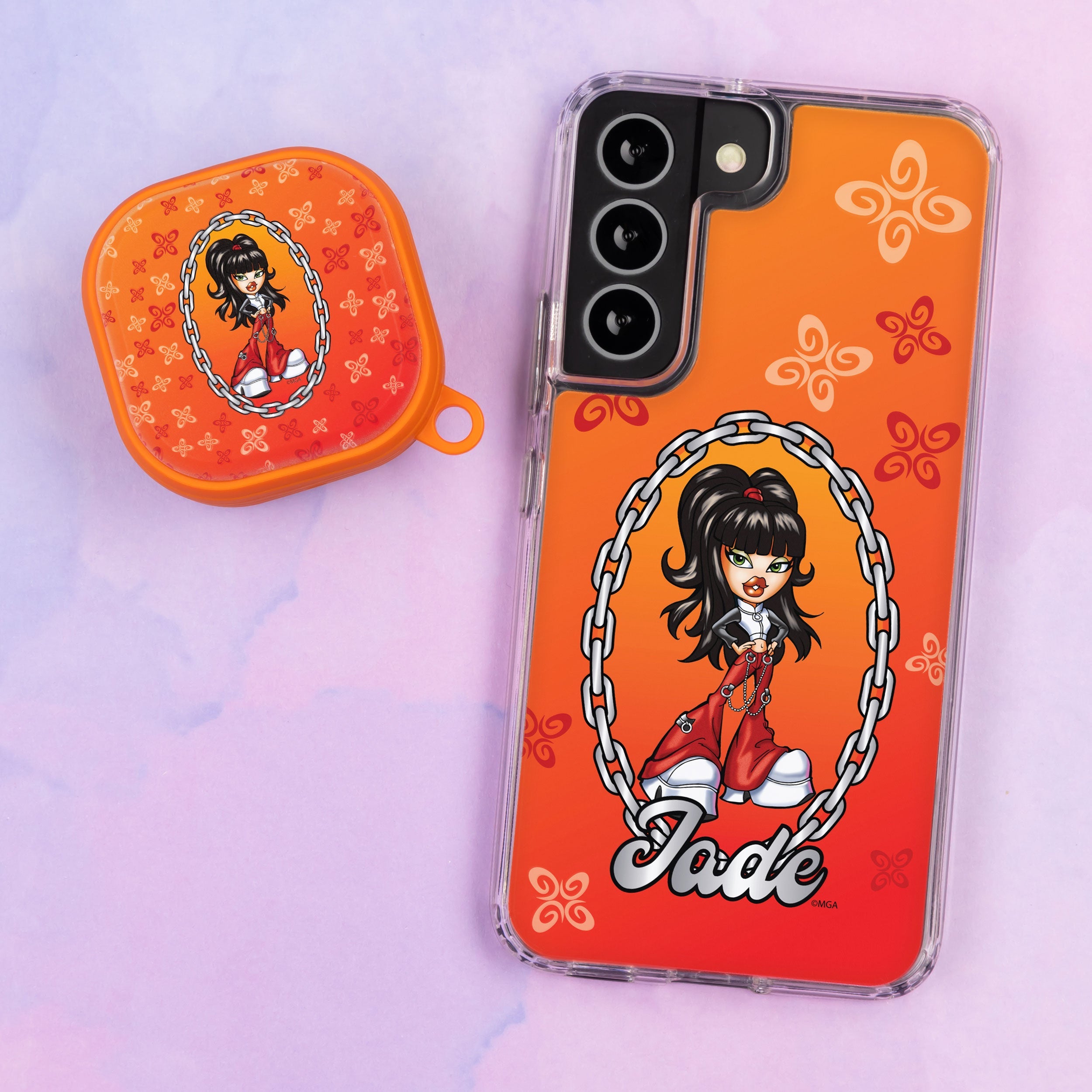 Bratz® Passion For Fashion HD Samsung Galaxy S22 Series and Buds Pro Combo Package