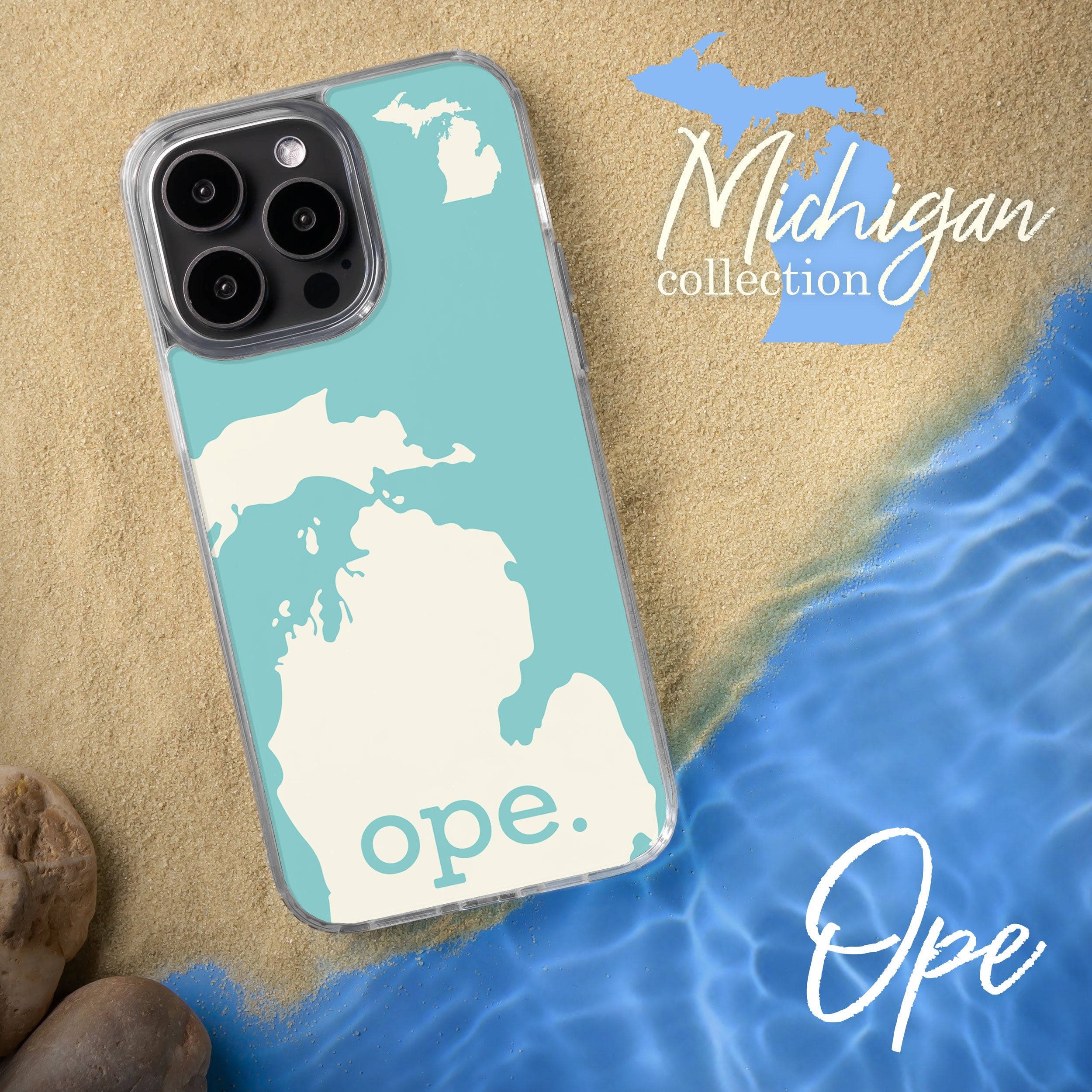Michigan HD Apple iPhone 15 Series Mag-Safe Phone Case