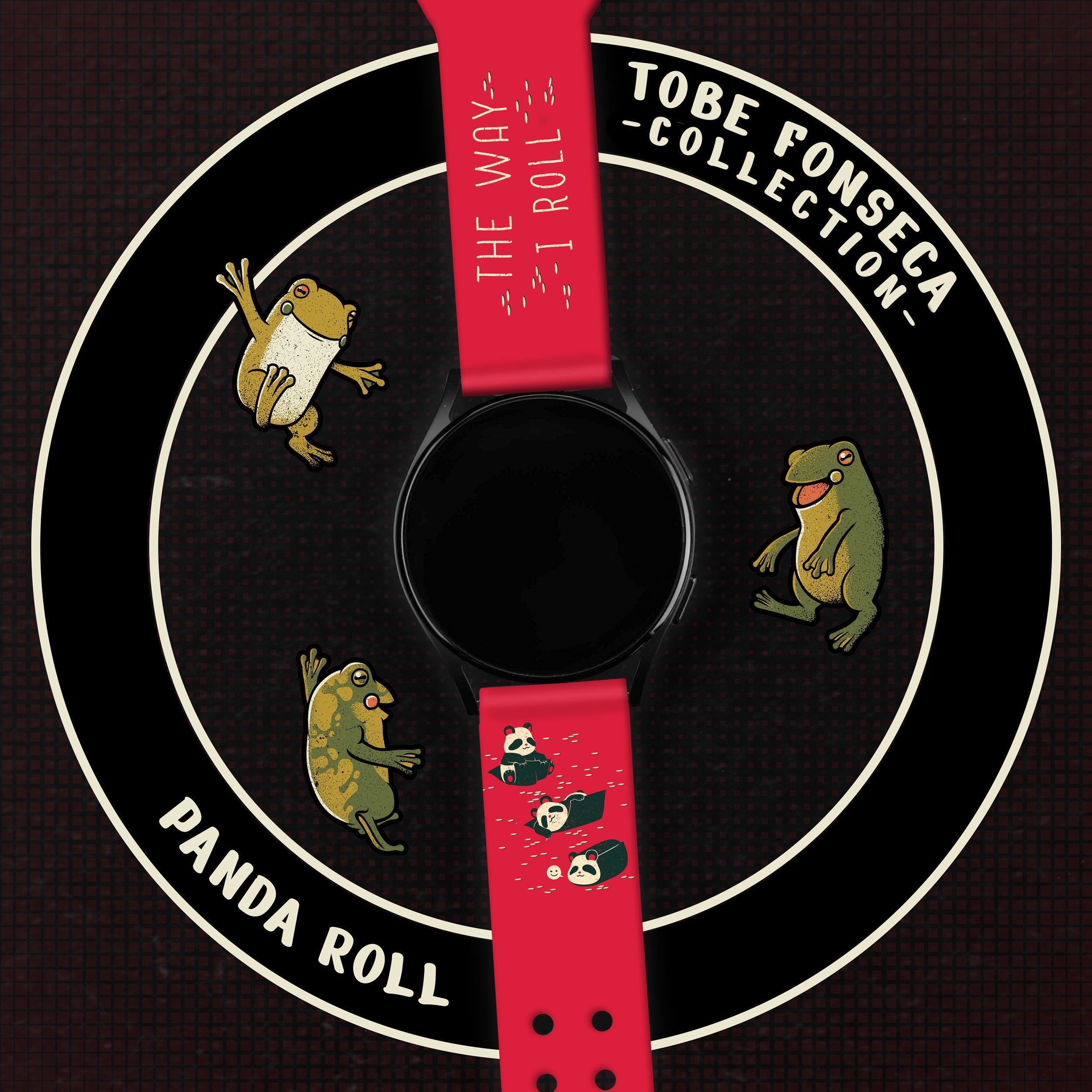 Affinity Watchband for Samsung, Garmin, Fossil, and Mores X Tobe Fonseca HD  Watchband for Samsung, Garmin, Fossil, and More