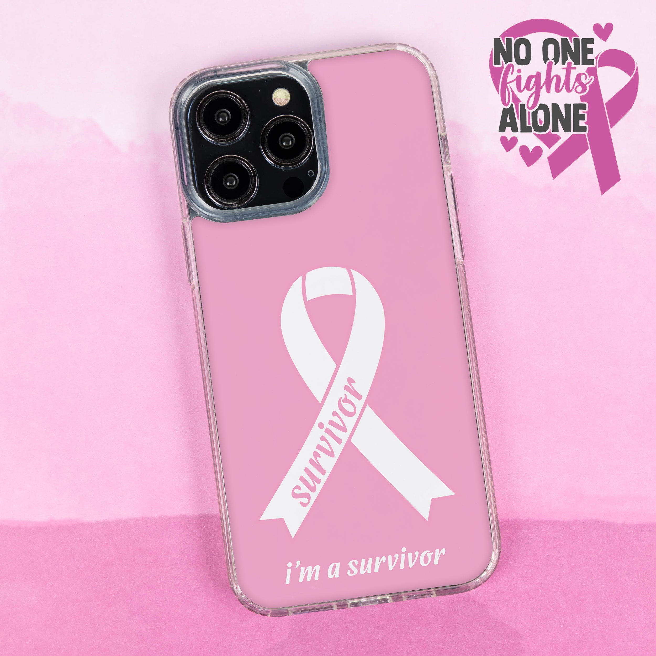 Breast Cancer Awareness HD Apple iPhone 14 Series Mag-Safe Phone Case