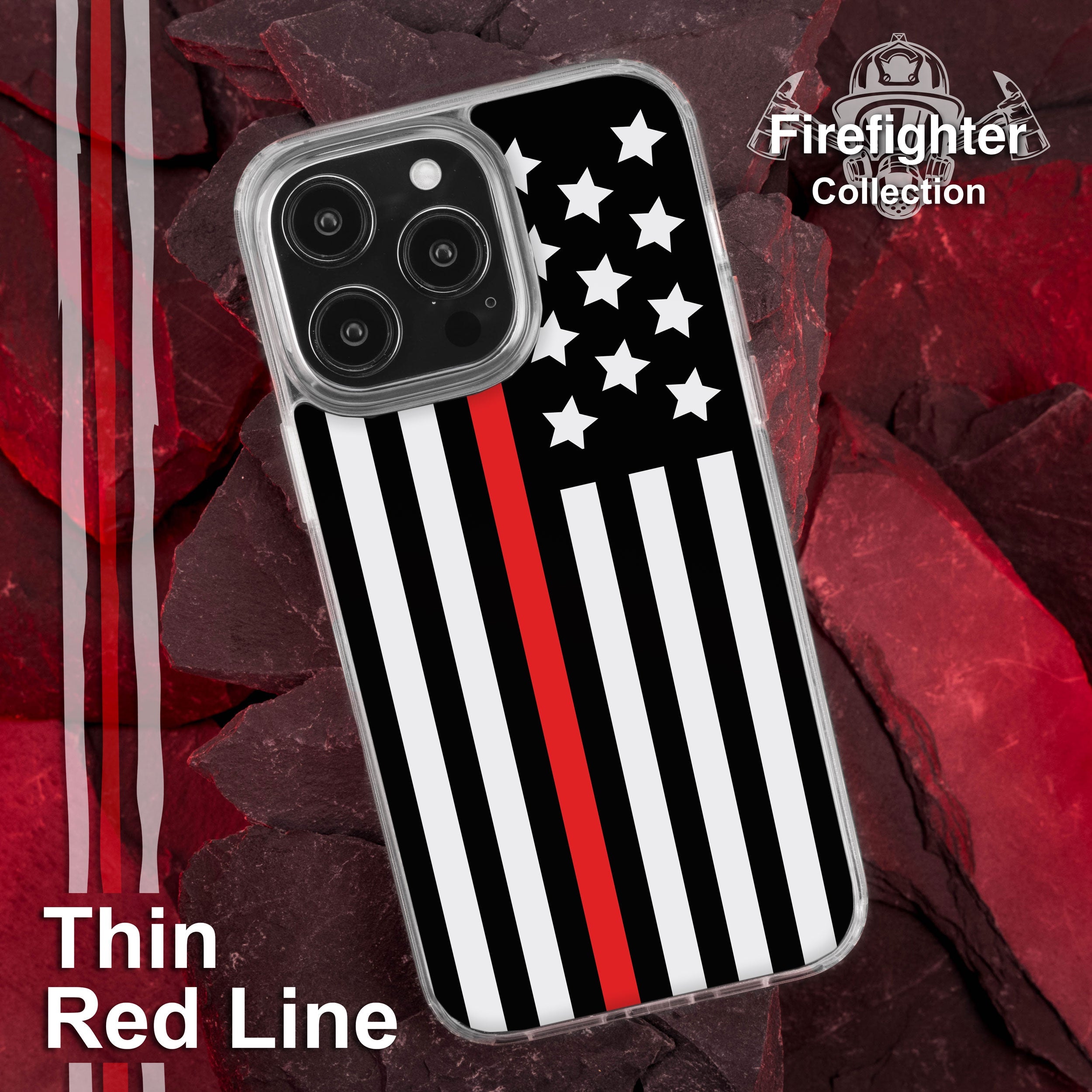 Firefighter HD Apple iPhone 13 Mag-Safe Phone Case