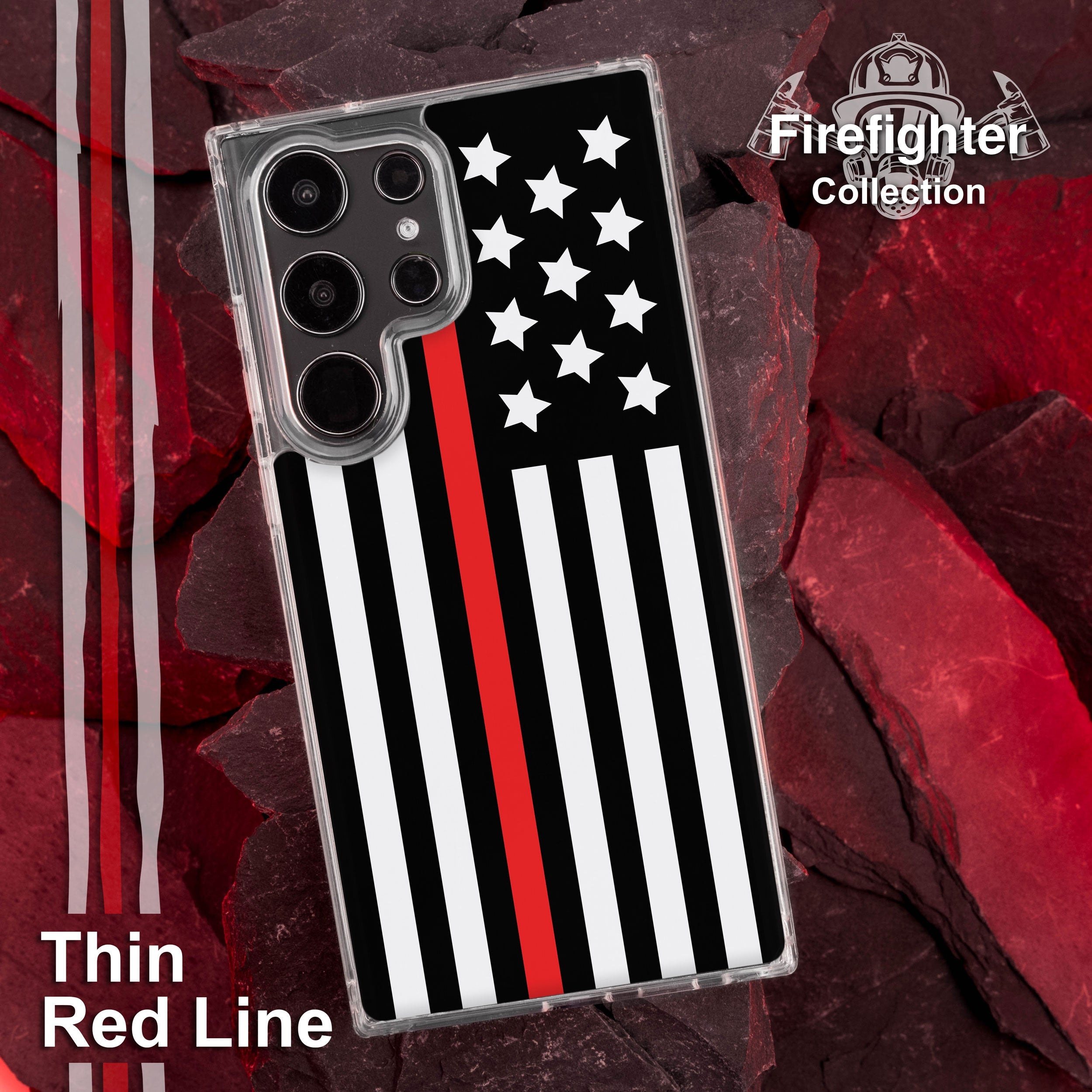 Firefighter HD Samsung Galaxy S22 Phone Case