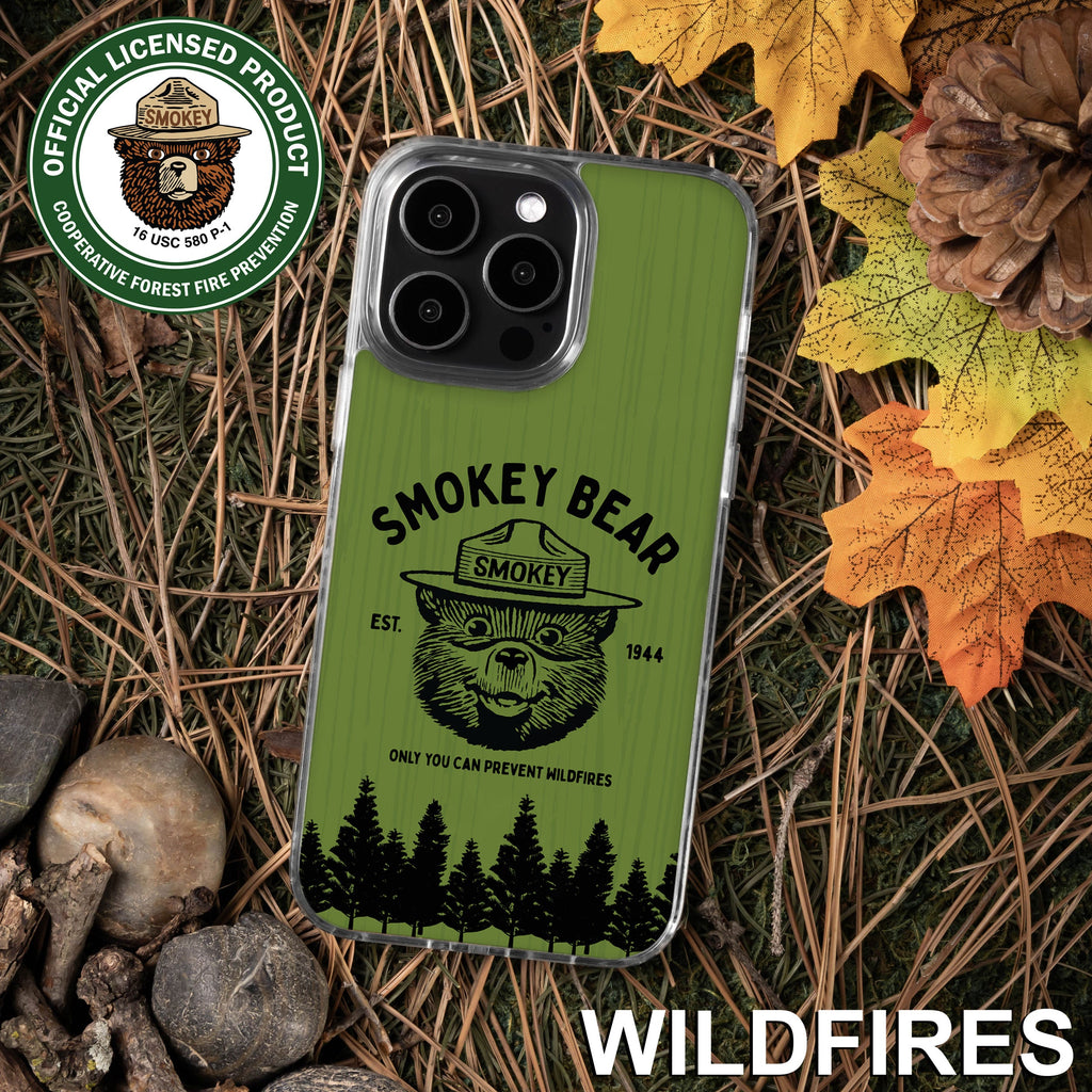 Smokey Bear Classic HD Apple iPhone 13 Series Mag-Safe Phone Case