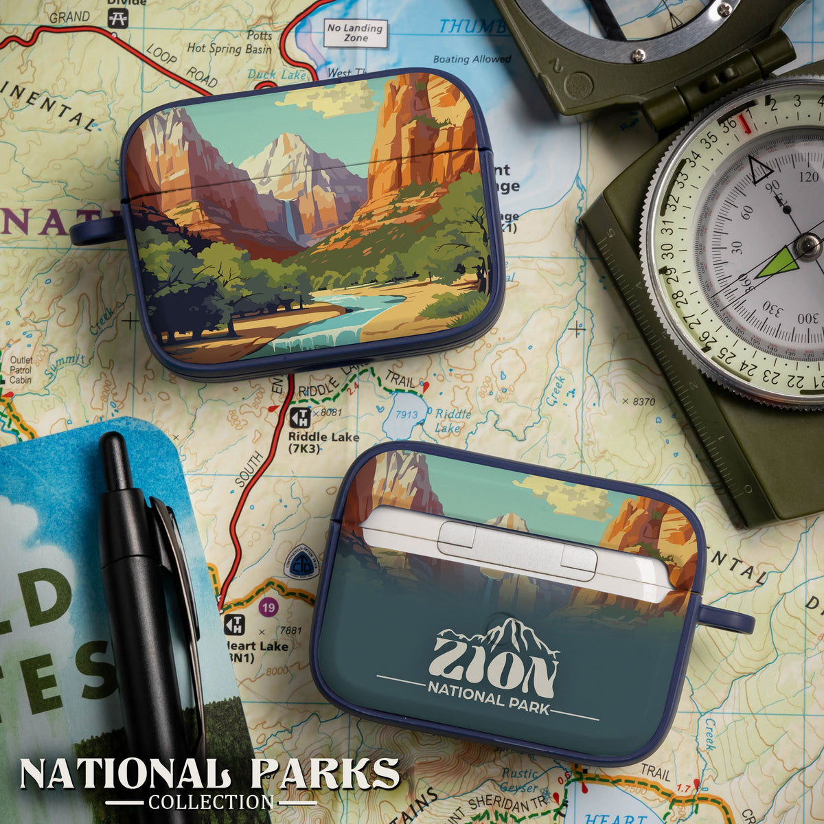 Zion National Park HDX Case for Apple AirPods Pro 1 and 2