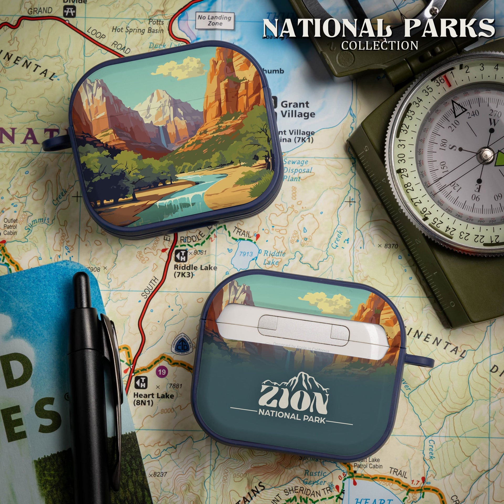 Zion National Park Airpods Gen 3 Case Cover - Image 2