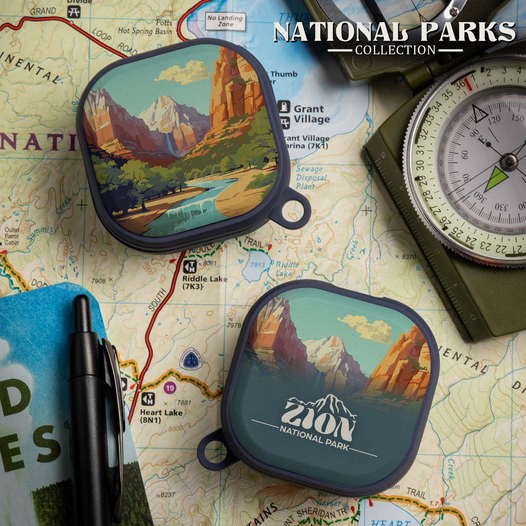 Zion National Park Protective Case for Samsung Galaxy Buds Pro - Image 2